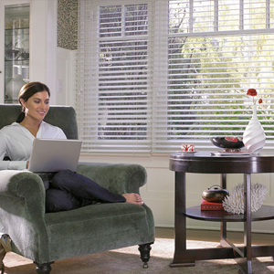 Window blind shopping from the comfort of your home